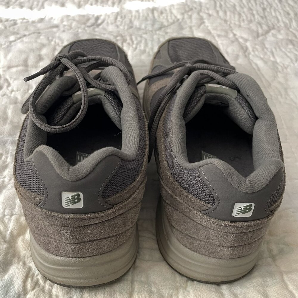 New Balance 877 walking shoes Men's US size 10 Wide gray lightly worn - Picture 4 of 7